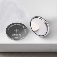 Lux LIR2032 Button Type Lithium-Ion Battery 3.6V Rechargeable Button Battery with UN38.3 MSDS