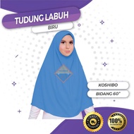 TUDUNG LABUH SEKOLAH BIRU ( BIDANG 60” KAIN KOSHIBO ) - TL008