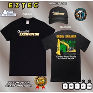 Excavator Operator Failed Bachelor's Degree Tshirt Jersey