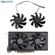 ⋚85MM 4PIN DC 12V RX580 GPU FAN For Sapphire RX 580 2048SP 8G D5 Video Card Cooling As Replacem."O*