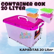 Containier Box 20 L Elephant Storage Box/ Storage Box