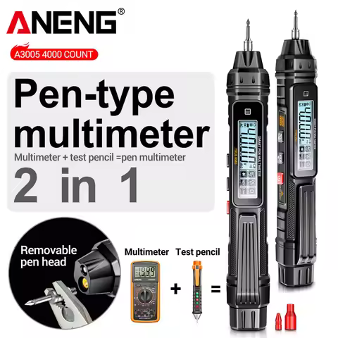 ANENG A3005 Digital Multimeter Pen Type 4000 Counts Professional Meter Non-Contact Auto AC/DC Voltag