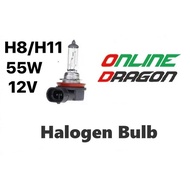 H8/H11 12V 55W Halogen High Quality Bulb Headlight Head Lamp Foglamp
