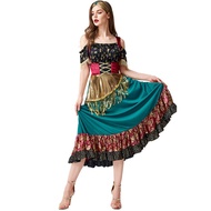 Adult Gypsy Girl Costume Halloween Women Flamenco STARLIGHT GYPSY