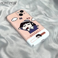 Hontinga hp Phone Case Untuk Apple iPhone 6 7 8 11 12 13 14 Pro Max Plus X XR Xs Max SE 2020 2022 Ca