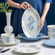 Ceramic Plate Ceramic Plate Korean Style Aesthetic Bowl Plate Aesthetic Plate Vintage Plate Ceramic 