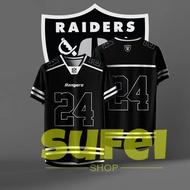 NFL PREMIUM JERSEY EAGLE LYCRA  Quick Dry Unisex Sport Baju Tshirt NFL JERSEY /Jersey unisex