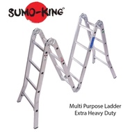 SUMO KING MP14 14 Steps 6 Hinges Heavy Duty Multipurpose Ladder Tangga