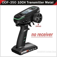 DUMBORC ตัวส่งสัญญาณ DDF-350 10CH หน้าจอ2.4G ตัวรับสัญญาณไจโร P4FM P6DCG รีโมตคอนโทรลอาร์ซี TX สำหรั