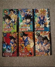 龍珠本彈26代  （未開美品）龍珠閃卡    龍珠GT閃咭全套閃連  雙面閃（未開過）dragonball  （日版1996年初版)