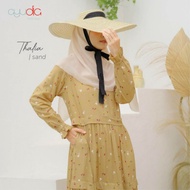 [OFFICIAL AGENT] Thalia Dress by Ayudia Indonesia Gamis Only Rayon Uniqlo Busui Friendly