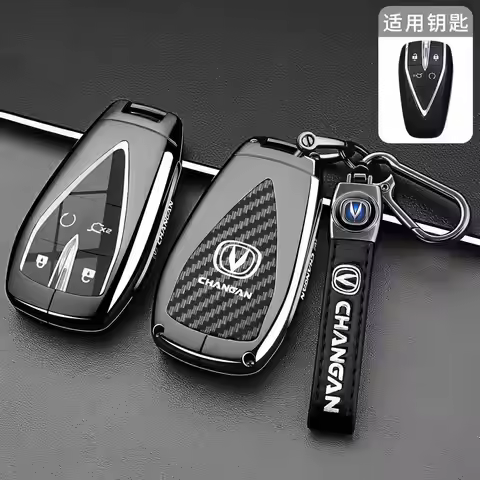 Zinc Alloy Car Key Case Cover Shell Fob Holder for Changan UNI-T CS55 Plus UNI-Z UNI-K Lantuo F70 Ea