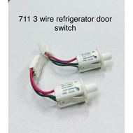 Refrigerator Door Light Switch Model: 711 (3-Pin)(3-Wire)