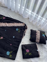 HAZPIRA - Mukena Dewasa Katun Rayon Bordir Marisya Jumbo