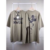 【พร้อมส่ง】เสื้อยืดโอเวอร์ไซส์ ZARA เสื้อยืดแขนสั้นผ้าฝ้ายลายการ์ตูน Disney Mickey ขนาดใหญ่ S-5XL