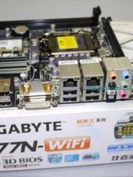 庫存沒上過機 Gigabyte技嘉 H77N-WIFI H77 1155主板ITX