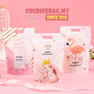 15.5cm×23cm 50pcs Stand Up Pouch Door Gift 🎁 Resealable Zip Bag Ziplock Candy Biscuits Cookies Zippe