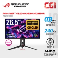 [Preorder] Asus 27" ROG Swift PG27UCDM 4K-QD OLED Freesync GSync 240Hz 0.03ms USB-C Aura Sync Ergono