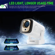 HY260pro Smart Home Projector 1080P Portable Carry