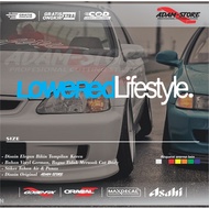 LL01 Sticker loweredlifestyle sticker cutting sticker loweredlifetyle sticker adam store