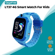 GeyoFree LT37 4G Kids Smart Phone Call Watch Video Chat LBS GPS WiFi SOS Monitor Camera IP67 Waterproof Clock Child Voice Chat Baby Smartwatch With SIM Card Slot