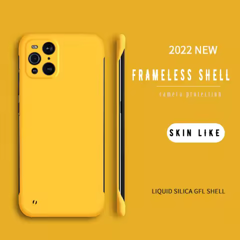 Simple Slim Thin Matte Phone Cover Case For Oppo Find X2 X3 X5 X6 Pro Bumper Find X3 X2 Neo Lite Can