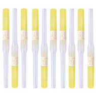 100pcs Catheter Piercing Needles, Body Piercing Needle IV Catheter Needles 20G Disposable Sterile Ea