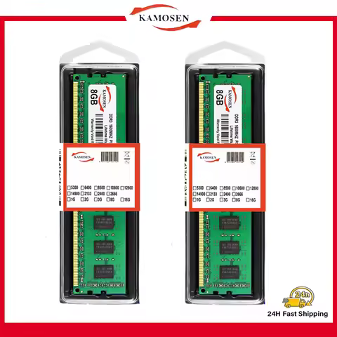KAMOSEN DDR3 4GB 8GB Desktop Memoria Ram 1066 1333 1600 Mhz PC3 1.5V 8500 10600 12800 240Pin Non-ECC