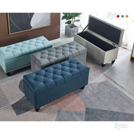 Byto Shoe Bench Home Storage Bench Long Bench Sofa Bench Rectangular Footstool Storage Bench Clothin