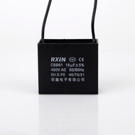RXIN CBB61 18UF Motor starting Capacitor 18UF 450VAC Fan Capacitor