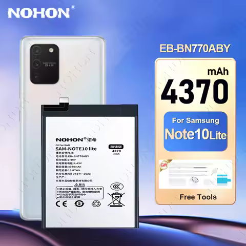 NOHON EB-BN770ABY Battery for Samsung Galaxy Note 10 Lite 9 Note10+ Note20 Ultra Replacement Phone B