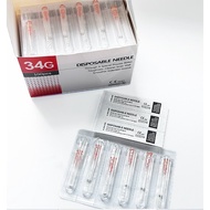 25G/27G/29G/30G/31G/32G/33G/34G 1.5mm 2.5mm 4mm 6mm 13mm Small Needle Beauty Disposable tattoo needl
