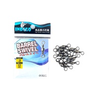Kili-Kili BARREL Swivel PANCING Indigo Pesona Bahan Nikel UKURAN NOMOR 1 - 12 Semakin Besar Nomornya