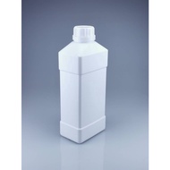 1Liter white Square Bottle/ 1HDPE Plastic Bottle