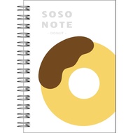 SOSO Rollover Notebook 72K-Donut Stepping Stone Shopping Network
