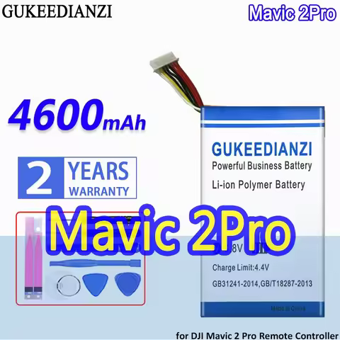 High Capacity GUKEEDIANZI Battery Mavic 2Pro (623758-1S2P) 4600mAh for DJI Mavic 2 Pro Mavic 2 Zoom 