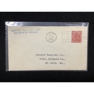 1944 Canada Postal Stationery-Prepaid Envelope Printed With 4c King George VI