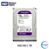WD Purple 1TB 3.5" Harddisk for CCTV - WD10PURZ ( สีม่วง ) By.Vstarcam-Shop