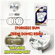 LC135 Y15ZR RS150 V1 V2 V3 SUM RACING SEMI DOME RS150 57.3MM FJN DESGIN 62MM 63MM 65MM BLOCK HEAD IK