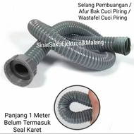 PVC Plastic Dishwashing Sink Drain Hose 1.5M Thread 1.5 Meters