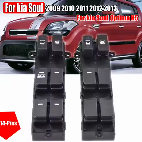 New 93570-2K010 93570-2K000 Master Electric Power Window Switch for Kia Soul 2009 - 2013 for Kia Sou