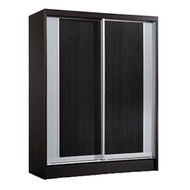 [Furniture Amart] Rorah 5 feet Sliding wardrobe in Walnut big (free assembly)