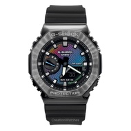 Casio G-Shock G-Steel Analog Digital Bio-Based Resin Strap Multicolor Dial Quartz GM-2100BRW-1A 200M