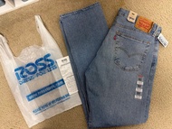 全新 美國購買 Levis Levi‘s 501 牛仔褲，中藍色 W36 x L34