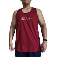 JUMBO ADULT MEN'S SINGLET OVER SIZE OR JUMBO SINGLET DIGITAL SCREEN PRINTING SIZE 3XL AND 4XL