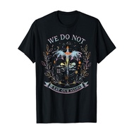 Men's Dragon Knight Fourth Wing Book-Themed Trend Fashion Popular Style Milk Silk T-Shirt Skin-Frien