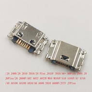10-100Pcs Charger USB Connector Plug For Samsung Galaxy A02 A10 M10 J4 J7 J6 Plus A6 A7 A8 J8 A750 M