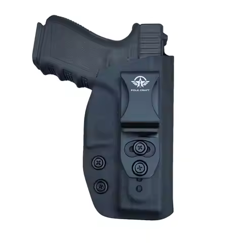 Glock 19 Holster IWB Kydex Holster Fit: Glock 19 19X / Glock 23 / Glock 25 / Glock 32 / Glock 45 (Ge