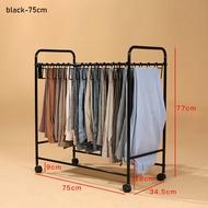 {DFCHBDFRT} Pant storage rack clothes hanger movable multi-functional wardrobe multi-layer hanging p