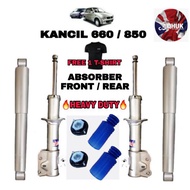 PERODUA KANCIL ALL COMBO SET ABSORBER FRONT / REAR TWIN VALVE HEAVY DUTY NEW ORIGINAL SUSPENSION SHOCKS